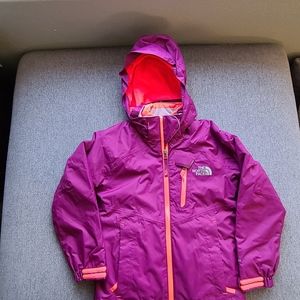 The North Face Girls Winter Jacket Size Small 7/8